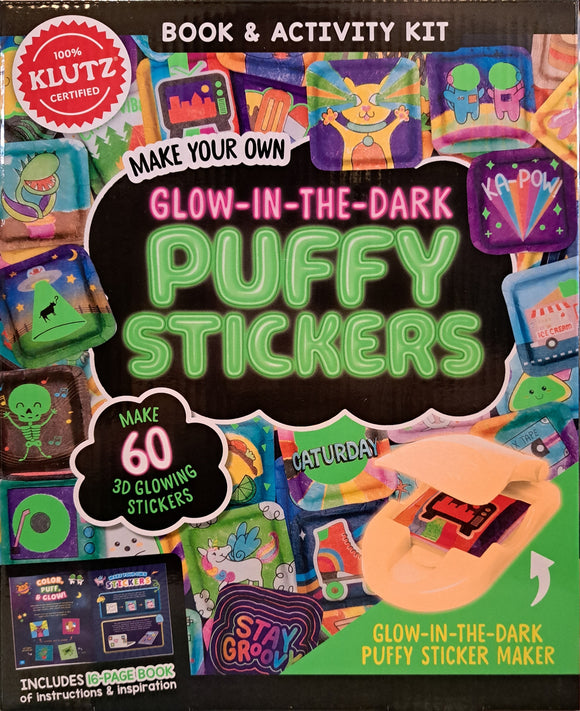 Klutz - Glow in the Dark Puffy Stickers