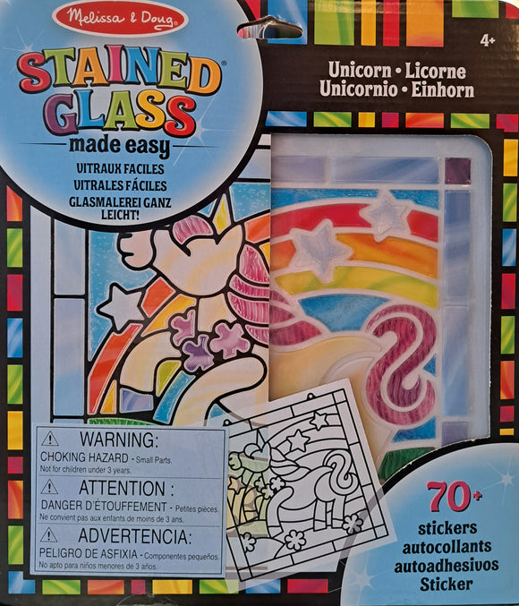 Stained Glass - Unicorn