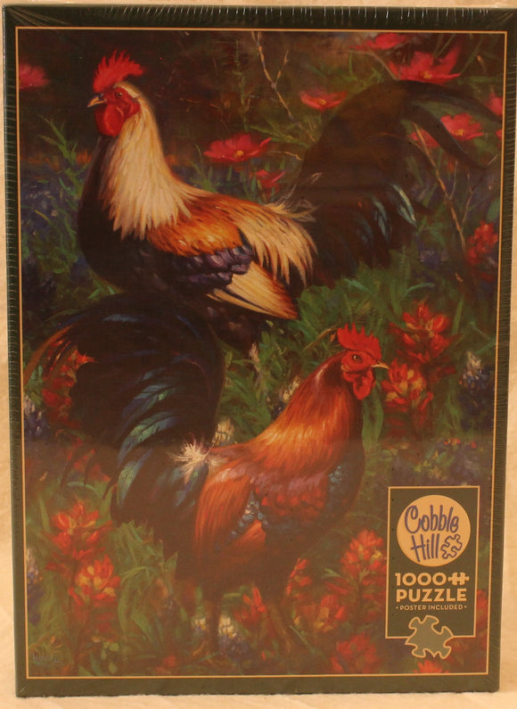 Cobble Hill 1000pc Puzzle - Rooster
