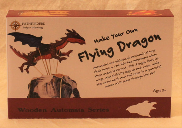 Wooden Automata Series Make Your Own Flying Dragon