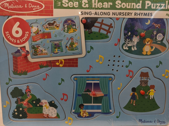Melissa and Doug See and Hear Sound Puzzle