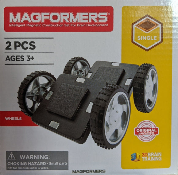 Magformers 2 PCs Wheels