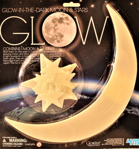 Glow-in-the-Dark Moon and Stars