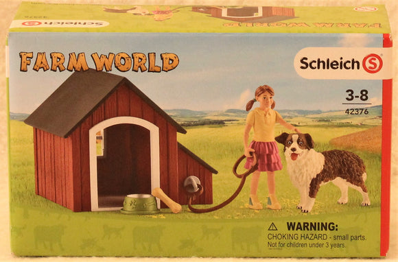 Schleich Farm World - Dog Kennel