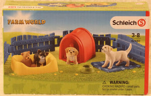 Schleich Farm World - Puppy Pen