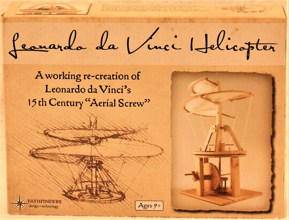 Leonardo Da Vinci Helicopter 'Aerial Screw