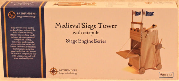 Medieval Siege Tower w/Catapult