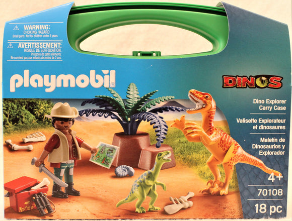 Playmobil Dino Explorer Lg Carry Case