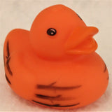 Mini Animal Print Rubber Duck