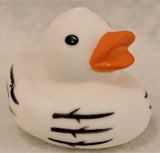 Mini Animal Print Rubber Duck