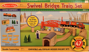 Swivel bridge cheap train set