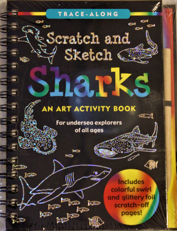 Scratch and Sketch - Sharks