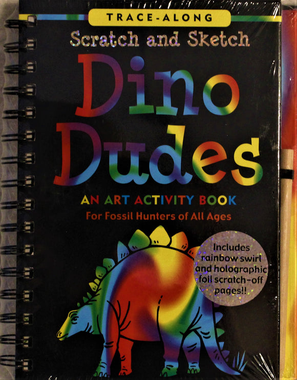 Scratch and Sketch - Dino Dudes