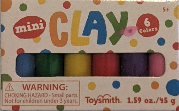Mini Clay - 6 Colors
