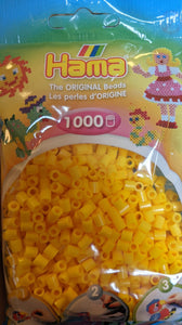 Hama Beads - Yellow