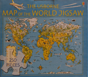 Usborne Map Of The World Jigsaw 250 pc