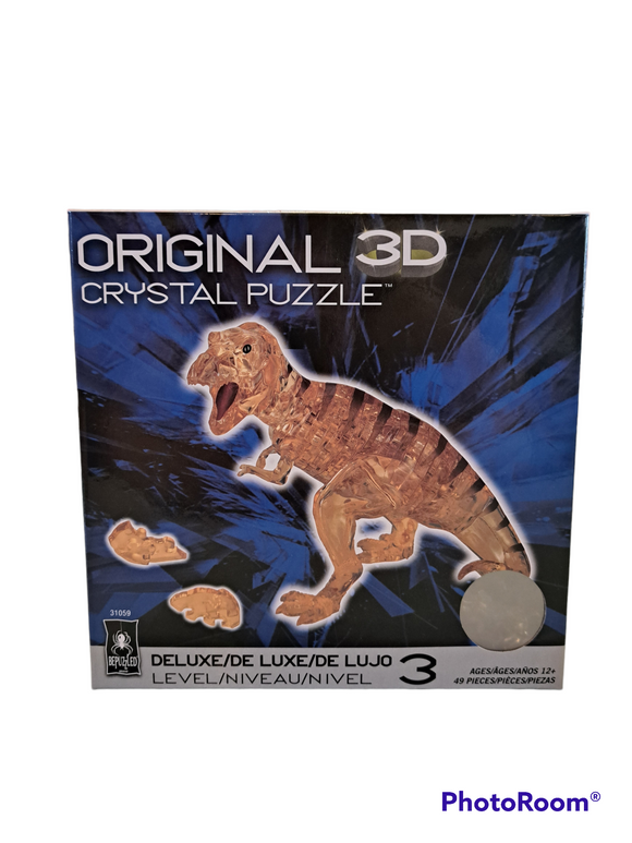 3D Crystal Puzzle - T Rex