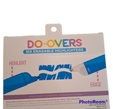 Do-Overs - Erasable Highlighters