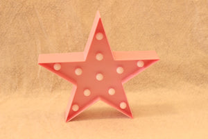 Plastic Marquee Light Star