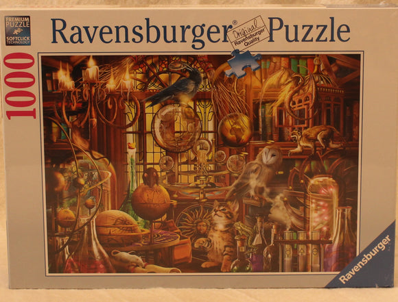 Ravensburger Puzzle 1000pc Merlin's Library