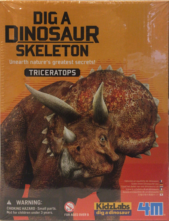 Dig a Dinosaur Skeleton-Triceratops