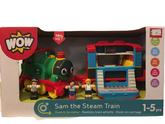 Wow Sam the Steam Train